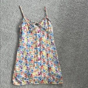 twik floral Multicolor Spaghetti Strap Dress